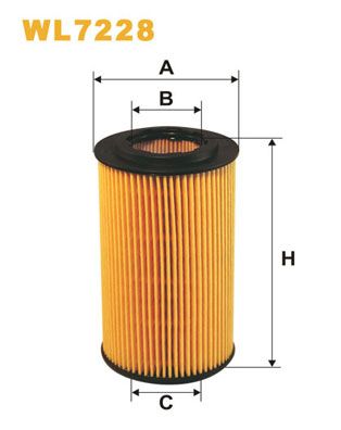 Oil Filter WIX FILTERS WL7228