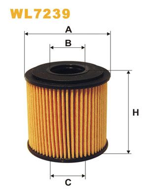 Oil Filter WIX FILTERS WL7239