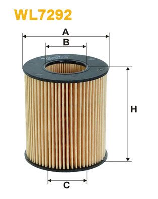 Oil Filter WIX FILTERS WL7292