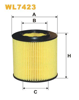 Alyvos filtras WIX FILTERS WL7423