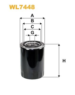 Alyvos filtras WIX FILTERS WL7448