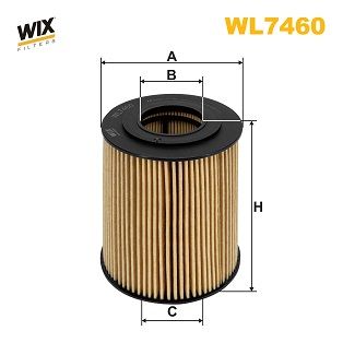 Оливний фільтр WIX FILTERS WL7460