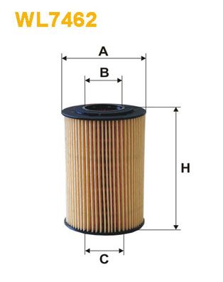 Oil Filter WIX FILTERS WL7462