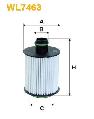 Oil Filter WIX FILTERS WL7463