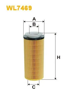 Alyvos filtras WIX FILTERS WL7469