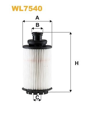 Oil Filter WIX FILTERS WL7540