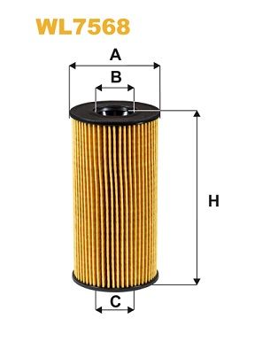 Alyvos filtras WIX FILTERS WL7568