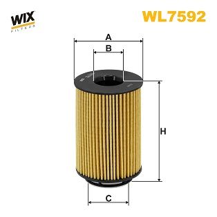 Alyvos filtras WIX FILTERS WL7592