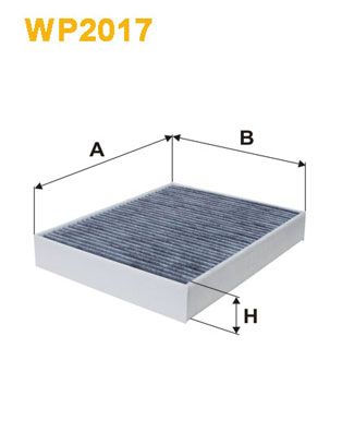 Filter, cabin air WIX FILTERS WP2017