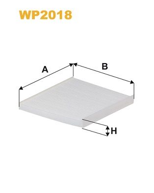 Filter, cabin air WIX FILTERS WP2018