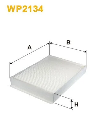 Filtras, salono oras WIX FILTERS WP2134