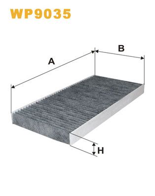 Filtras, salono oras WIX FILTERS WP9035