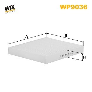 Filtras, salono oras WIX FILTERS WP9036