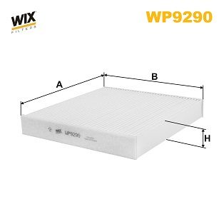 Filter, cabin air WIX FILTERS WP9290