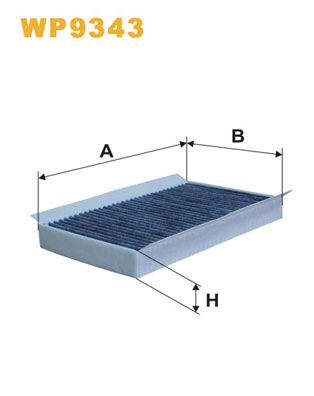 Filtras, salono oras WIX FILTERS WP9343