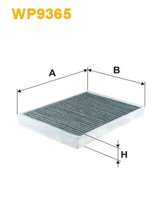 Filtras, salono oras WIX FILTERS WP9365