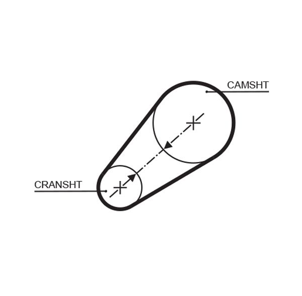 Timing Belt GATES 5498XS