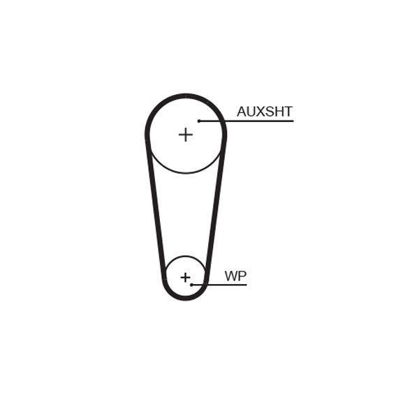 Timing Belt GATES 5682XS