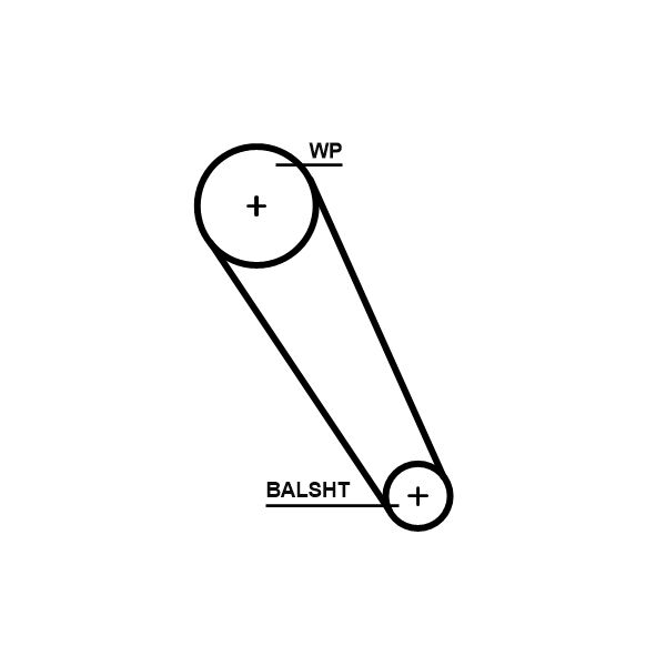 Зубчастий ремінь GATES 5713XS