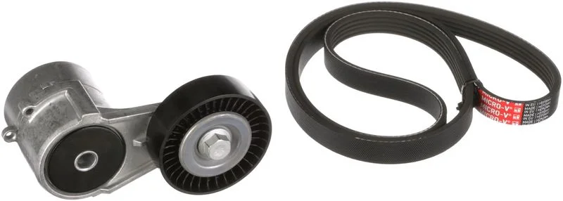 V formos rumbuotas diržas, komplektas GATES K015PK1210