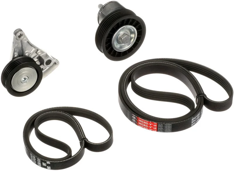 V formos rumbuotas diržas, komplektas GATES K015PK1590