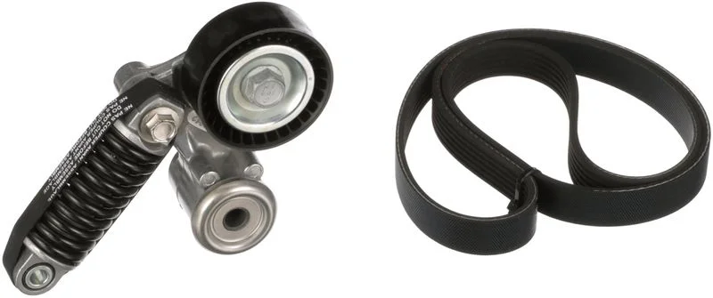 V formos rumbuotas diržas, komplektas GATES K016PK1029EST