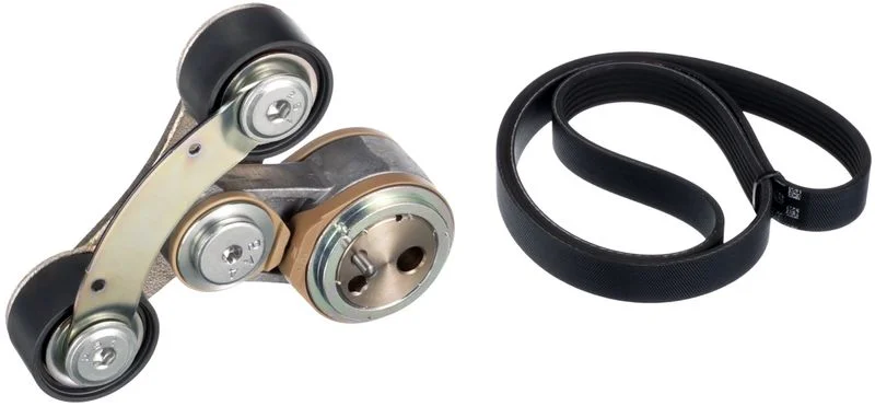 V formos rumbuotas diržas, komplektas GATES K016PK1080EST