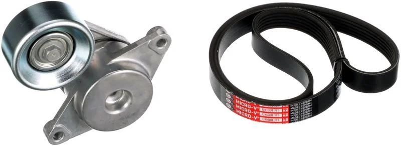 V formos rumbuotas diržas, komplektas GATES K016PK1098XS