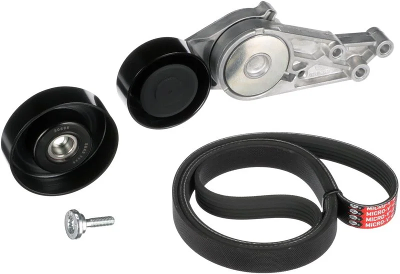 V formos rumbuotas diržas, komplektas GATES K016PK1573