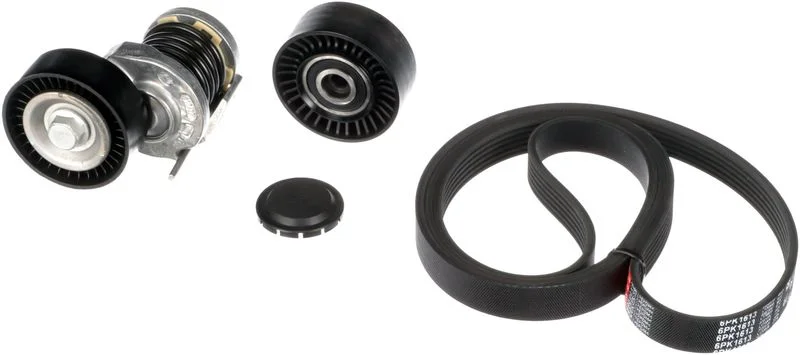 V formos rumbuotas diržas, komplektas GATES K016PK1613