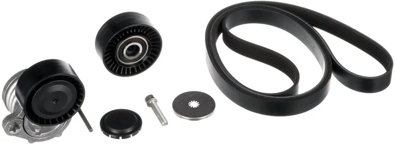 V formos rumbuotas diržas, komplektas GATES K016PK1835XS