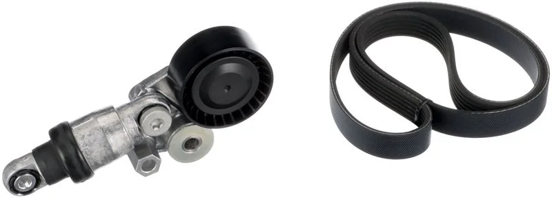 V formos rumbuotas diržas, komplektas GATES K016PK953XS