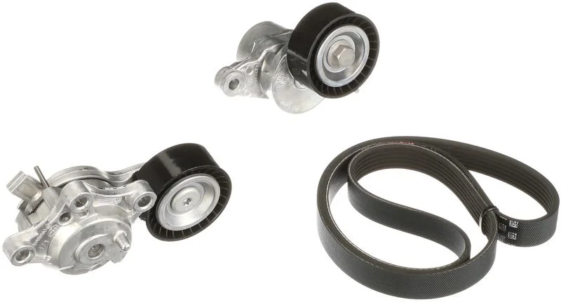 V formos rumbuotas diržas, komplektas GATES K026PK1005EST