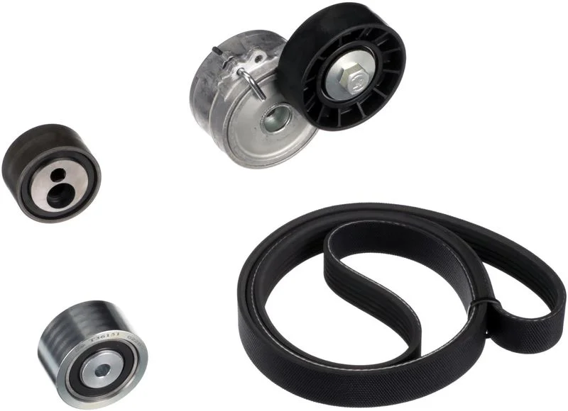 V formos rumbuotas diržas, komplektas GATES K026PK1470