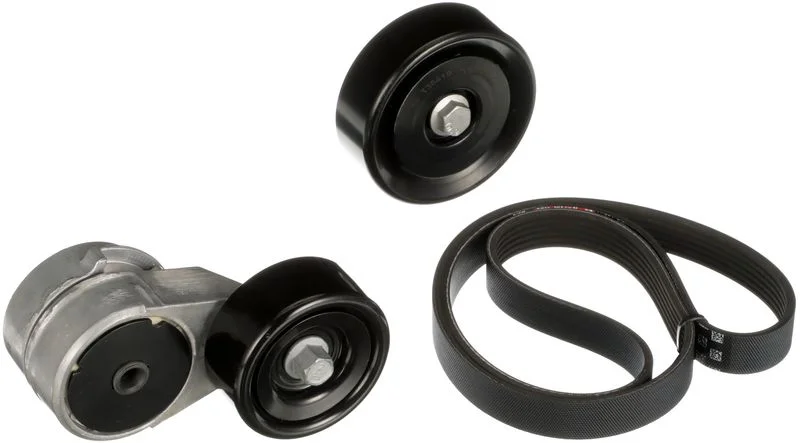 V formos rumbuotas diržas, komplektas GATES K026PK1530