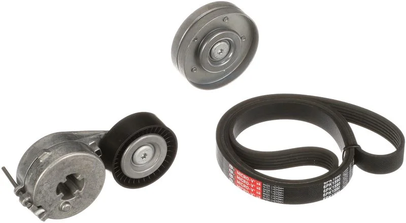 V formos rumbuotas diržas, komplektas GATES K026PK1590