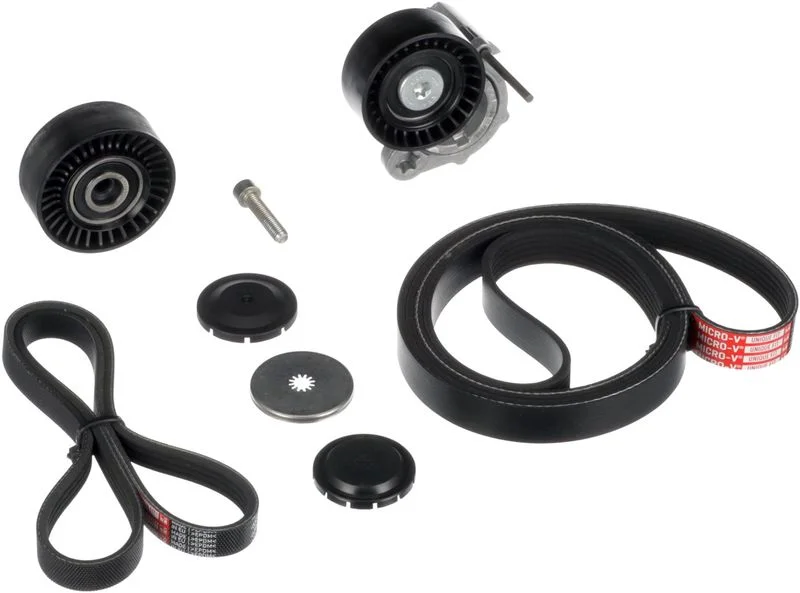 V formos rumbuotas diržas, komplektas GATES K026PK1835XS