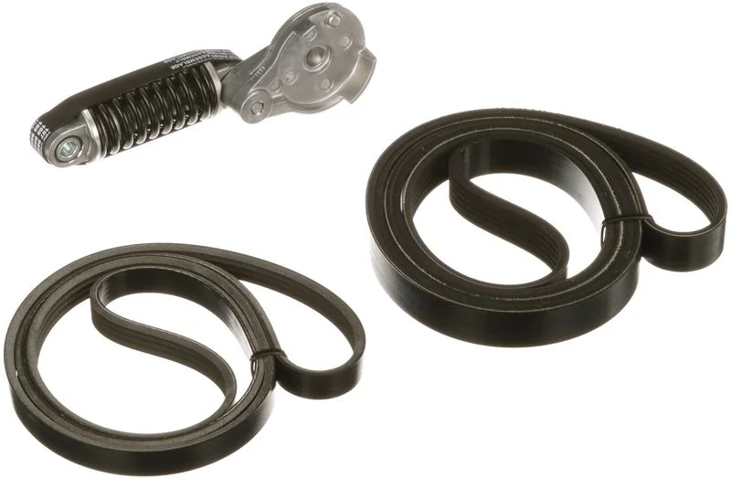 V formos rumbuotas diržas, komplektas GATES K026PK803EST