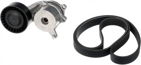 V formos rumbuotas diržas, komplektas GATES K026PK903XS