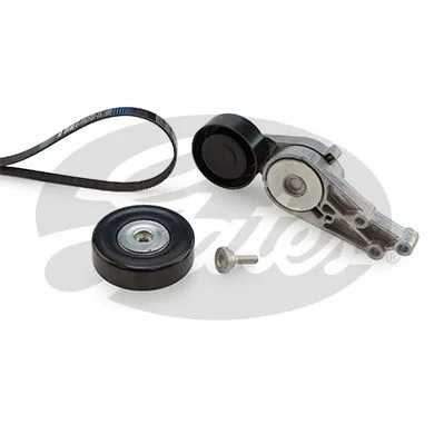 V formos rumbuotas diržas, komplektas GATES K056PK1590