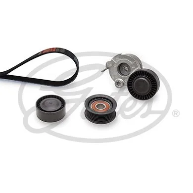 V formos rumbuotas diržas, komplektas GATES K066PK2413