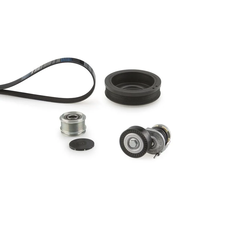 V formos rumbuotas diržas, komplektas GATES K096PK1070