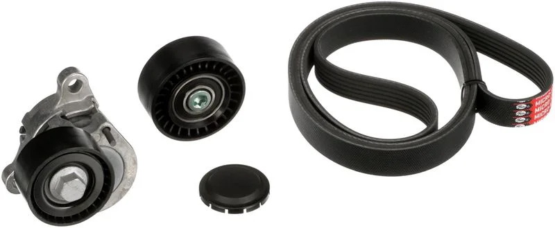 V formos rumbuotas diržas, komplektas GATES K186PK1640