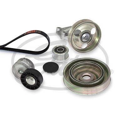 Ensemble de courroies trapézoïdales nervurées GATES K206PK1218