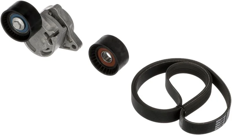 V formos rumbuotas diržas, komplektas GATES K276PK1148