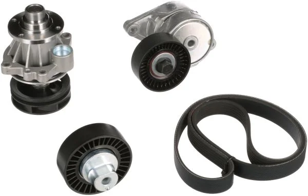 Vandens siurblys + V formos rumbuotas diržas, komplektas GATES KP16PK1540