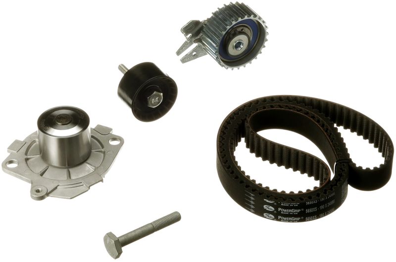 Water Pump & Timing Belt Kit GATES KP25650XS