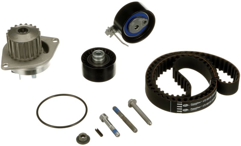 Water Pump & Timing Belt Kit GATES KP35581XS