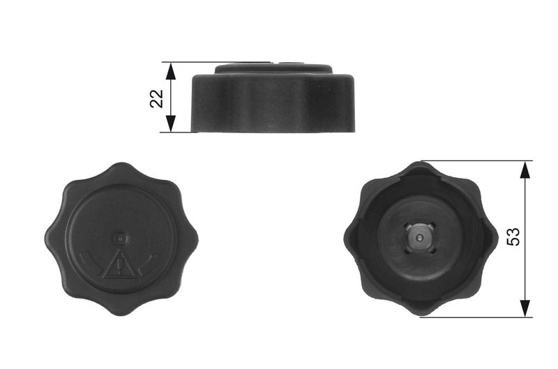 Dangtelis, radiatorius GATES RC229