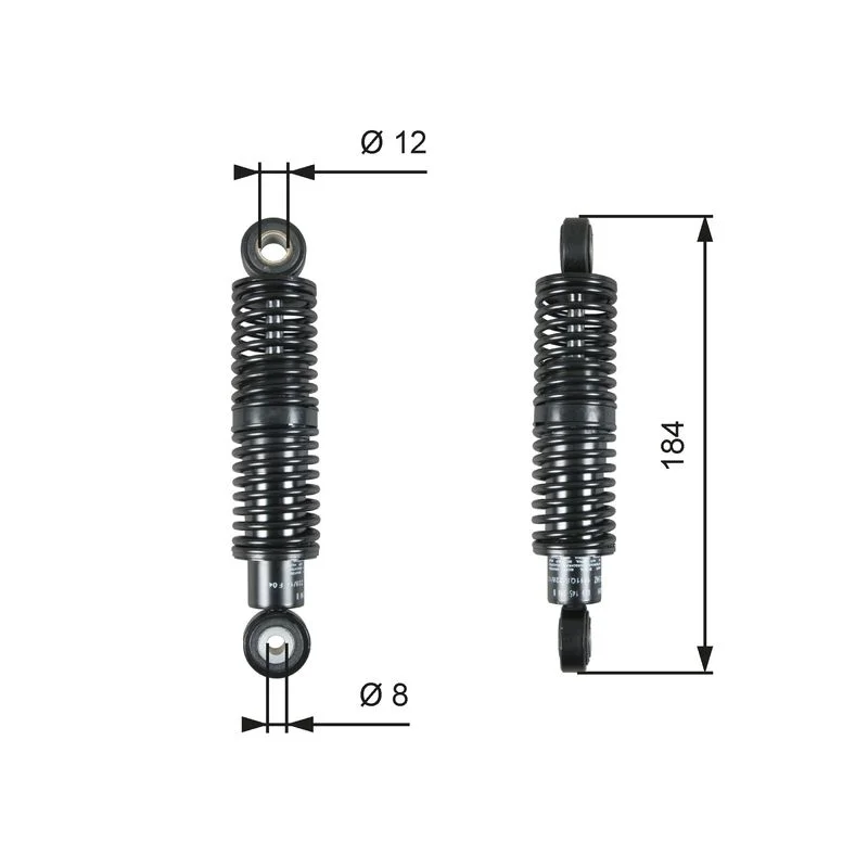 Vibracijos slopintuvas, V formos rumbuotas diržas GATES T39265